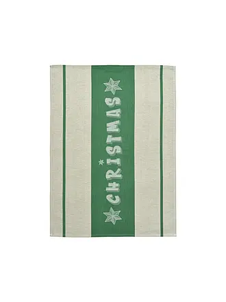 SANDER | Weihnachts Geschirrtuch 50x70cm CHEF CHRISTMAS Green | 